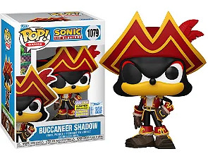 Funko Pop - Sonic The Hedgehog - Buccaneer Shadow 1079 (sdcc 2025) - Sonic The Ring - #1079 FUNKO POP #1079 - Produto Original