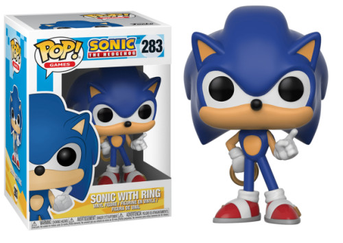 Funko Pop - Sonic With Ring-Sonic The Hedgehog-283
