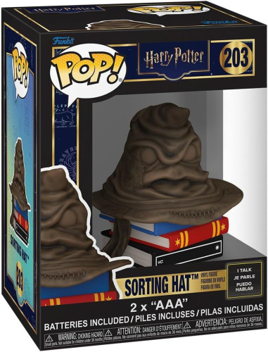 Funko Pop - Sorting Hat Harry Potter #203 - Produto Original