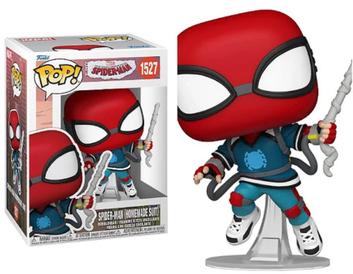 Funko Pop - Spider-man - Spider-man (homemade Suit) 1527 - Marvel Spider-man Homem-aranha - #1527 FUNKO POP #1527 - Produto Original