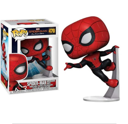 Funko Pop ! Spider-man Far From Home Homem-aranha 470 Homem-Aranha #470 - Produto Original