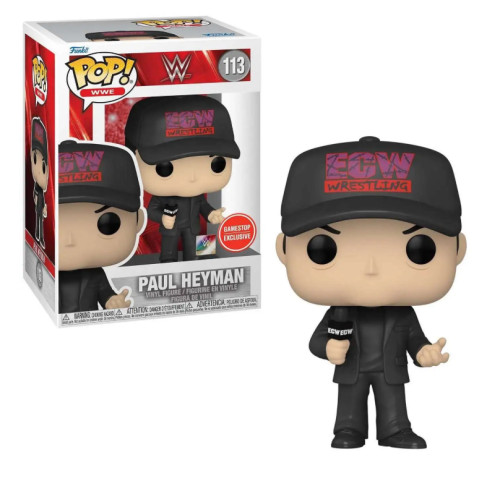 Funko Pop - WWE - Paul Heyman 113 (Gamestop)-FUNKO POP-113