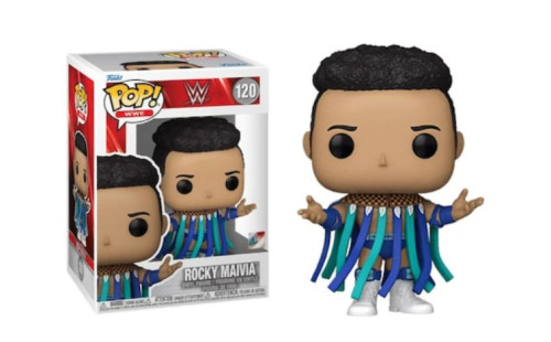 Funko Pop - Sports WWE - Rocky Maivia 120 Sports WWE #120 - Produto Original