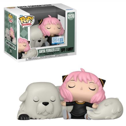 Funko Pop - Spy Family - Anya Forger Sleeping On Bond 2174 - Spy Family - #2174-FUNKO POP-2174