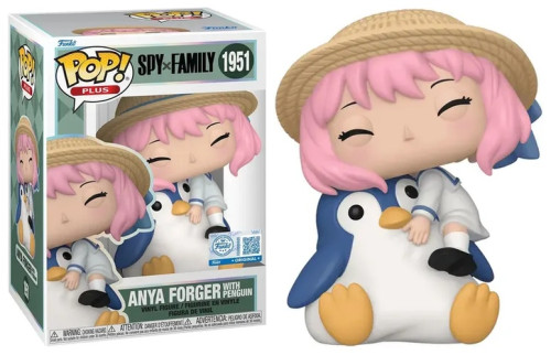 Funko Pop - Spy X Family - Anya Forger With Penguin 1951 (funko Shop) Funko #1951 - Produto Original