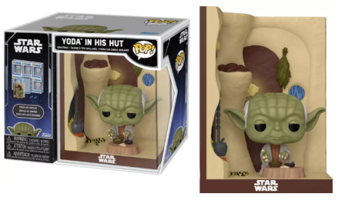 Funko Pop - Star Wars - Nook Yoda In His Hut - Stars Wars - #1 - Funko Pop - #1 FUNKO POP #1 - Produto Original