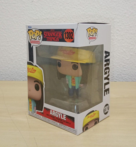 Funko Pop - Stranger Things - Argyle 1302 - Danos na Caixa . #1302 - Produto Original