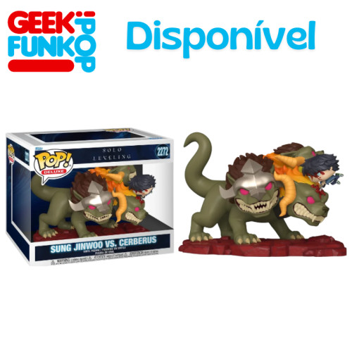 Funko Pop - Sung Jinwoo Vs. Cerberus Solo Leveling #2272 - Produto Original