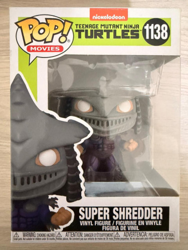 Funko Pop - Super Shredder Teenage Mutant Ninja Turtles #1138 - Produto Original