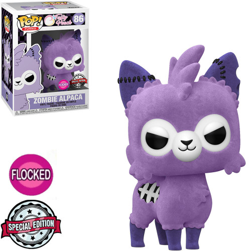 Funko Pop - Tasty Peach - Zombie Alpaca 86 (Special Edition) Flocked Tasty Peach #86 - Produto Original