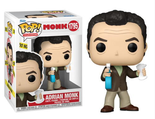 Funko Pop - Monk - Adrian Monk 1795 FUNKO POP #1795 - Produto Original