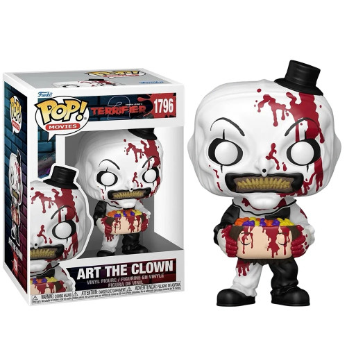 Funko Pop - Terrifier 2 - Art the Clown 1796 . #1796 - Produto Original