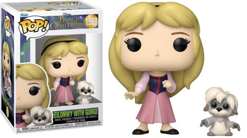 Funko Pop - The Black Cauldron - Eilonwy with Gurgi 1588-Disney The Black Cauldron-1588