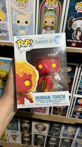 Funko Pop - The Fantastic 4 - Human Torch 1517 Fantastic Four #1517 - Produto Original