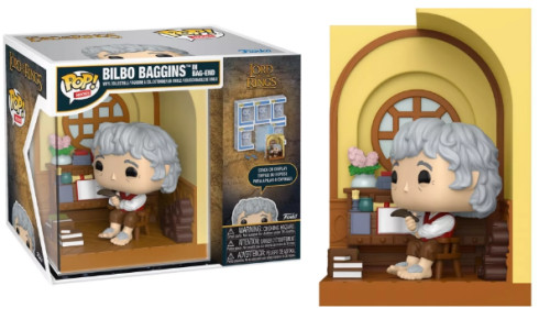 Funko Pop - The Lord Of The Rings - Nook Bilbo Baggins In Bag-end - The Lord Of The Rings - #1 - Funko Pop - #1 FUNKO POP #1 - Produto Original