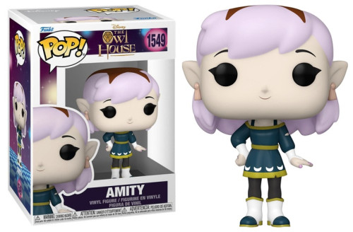 Funko Pop - The Owl House - Amity 1549 FUNKO POP #1549 - Produto Original