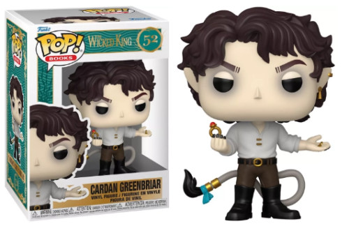Funko Pop - The Wicked King - Cardan Greenbriar 52 - The Wicked King - #52 - Funko Pop - #52 - Funko Pop - #52-FUNKO POP-52