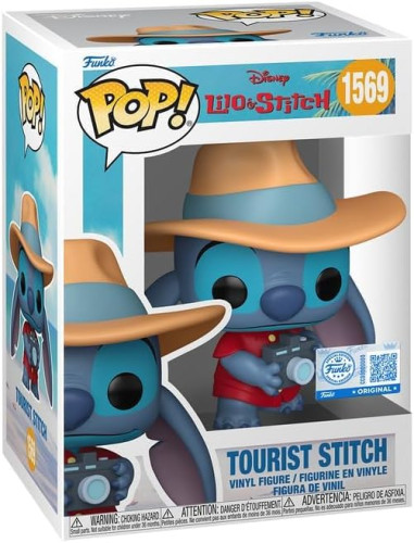 Funko Pop - Tourist Stitch-Disney Lilo & Stitch-1569