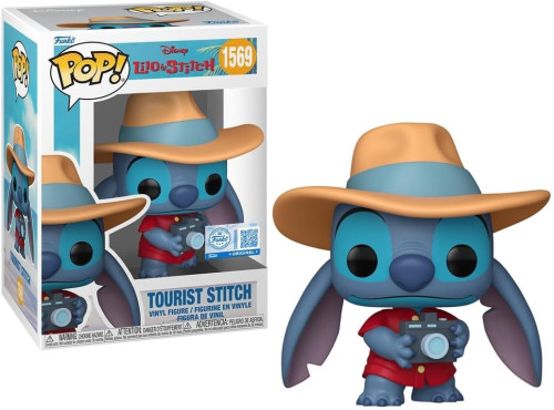 Funko Pop - Tourist Stitch - Disney Lilo & Stitch - #1569