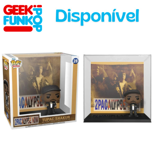 Funko Pop - Tupac Shakur Tupac Shakur #28 - Produto Original
