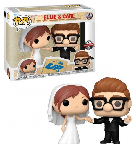 Funko Pop - Up - 2 Pack Ellie & Carl (Special Edition) FUNKO POP #2 - Produto Original