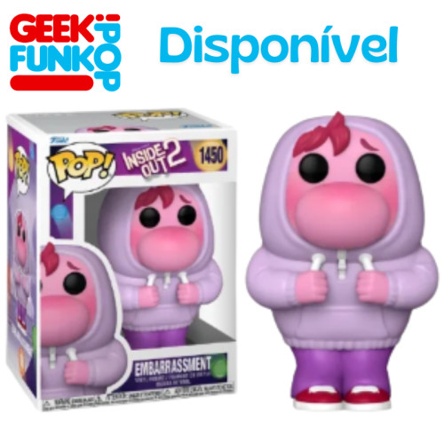 Funko Pop - Vergonha Embarrassment Disney Divertidamente #1450 - Produto Original