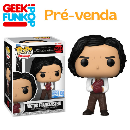 Funko Pop - Victor Frankenstein Exclusivo Netflix Frankenstein #2045 - Produto Original