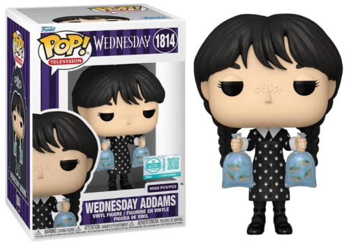 Funko Pop - Wandinha Addams Wednesday Limited Edition - Familia Addams - #1814 FUNKO POP #1814 - Produto Original