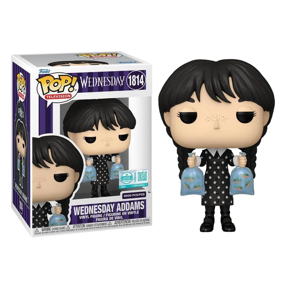 Funko Pop - Wandinha Addams Wednesday Limited Edition Wednesday #1814 - Produto Original
