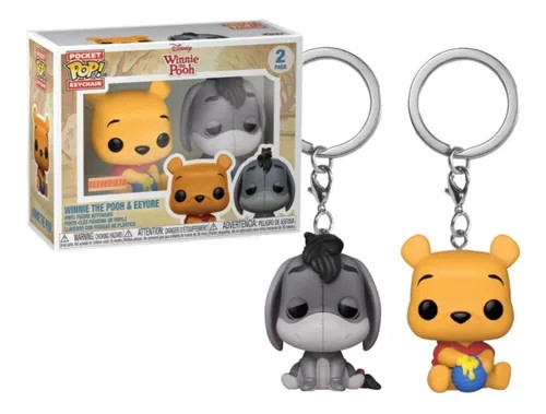 Funko Pop - Winnie The Pooh - 2 Pack Keychain Winnie The Pooh & Eyoree (Hot Topic) FUNKO POP #2 - Produto Original