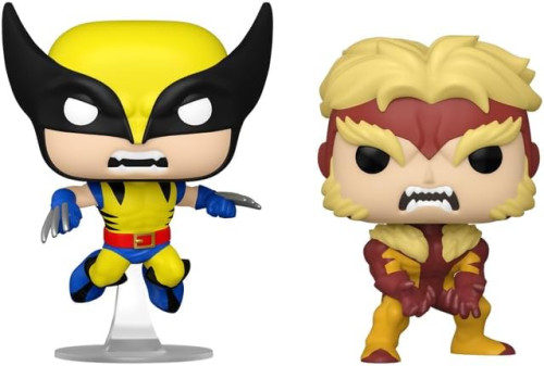 Funko Pop - Wolverine & Sabretooth 2 Pack - Marvel - #0