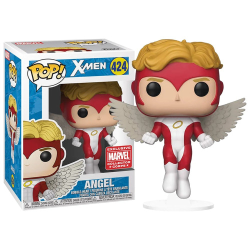 Funko Pop - X-Men - Angel 424 (Marvel Collector Corps) . #424 - Produto Original