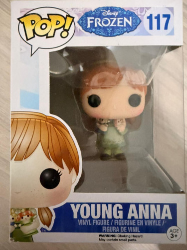 Funko Pop - Young Anna Disney Frozen #117 - Produto Original