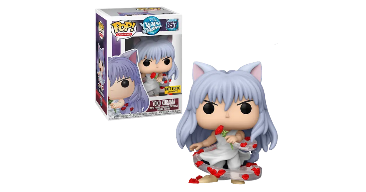 Funko Pop - Yu Yu Hakusho - Yoko Kurama 857 (Hot Topic) Yu Yu Hakusho #857 - Produto Original