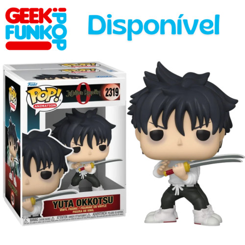 Funko Pop - Yuta Okkotsu Jujutsu Kaisen #2319 - Produto Original