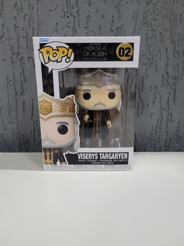 Funko Pop! A Casa Do Dragão Viserys Targaryen - House Of The Dragon - #2