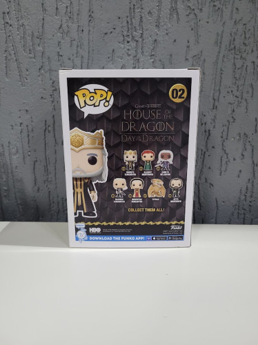 Funko Pop! A Casa Do Dragão Viserys Targaryen - House Of The Dragon - #2