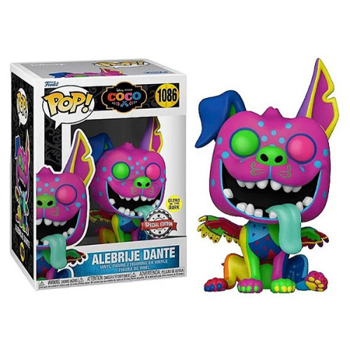 Funko Pop! Alebrije Dante (Glows in the Dark) - Coco Disney Pixar Coco #1086 - Produto Original