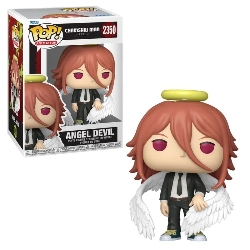 Funko Pop! Angel Devil (Anjo) - Chainsaw Man: Arco da Reze Chainsaw Man #2350 - Produto Original