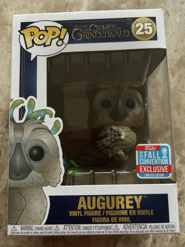 Funko Pop! Animais Fantásticos - Os Crimes De Grindewald: Augurey Fall Convention Animais Fantásticos Crimes De Grindelwald #25 - Produto Original