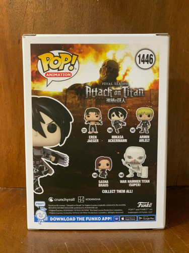  Attack On Titan #1 - Produto Original