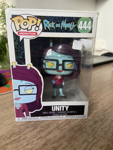 Funko Pop! Animation – Unity #444 | Rick and Morty | Item para Colecionadores-Rick And Morty-444