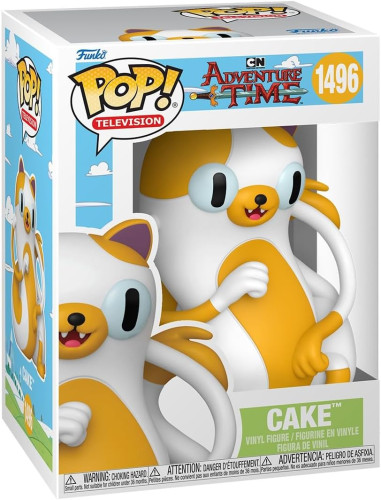 Funko Pop! Animation - A Hora da Aventura 1496 - Cake Adventure Time #1496 - Produto Original