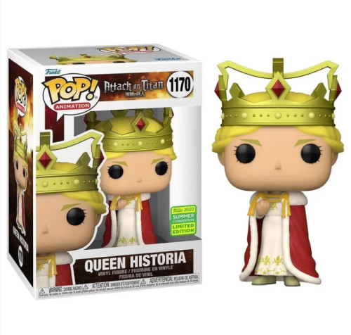Funko Pop! Animation - Attack On Titan - Queen Historia - #1170 Attack On Titan #0 - Produto Original