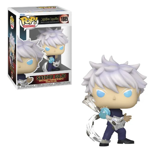 Funko Pop! Animation Anime Jujutsu Kaisen Satoru Gojo #1885 (Técnica Azul) Jujutsu Kaisen: Hidden Inventory / Premature Death #1885 - Produto Original