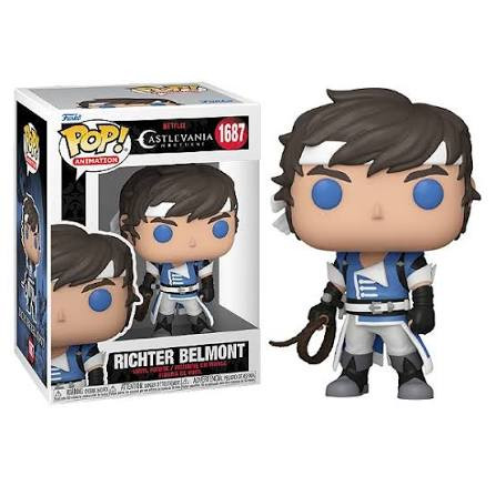 Funko Pop! Animation Castlevania Richter Belmont #1687 Netflix: Castlevania #1687 - Produto Original