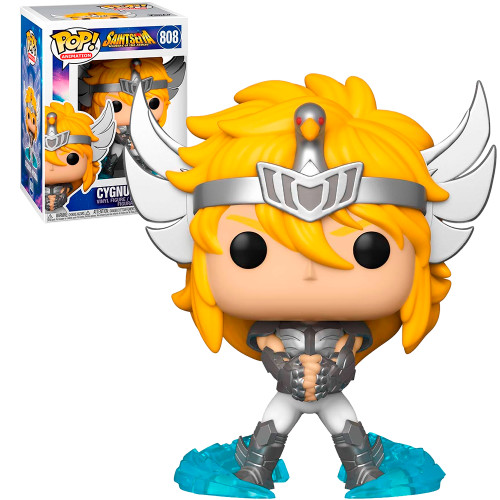 Funko Pop! Animation: Cygnus Hyoga 808 Saint Seiya: Os Cavaleiros Do Zodíaco FUNKO POP #808 - Produto Original