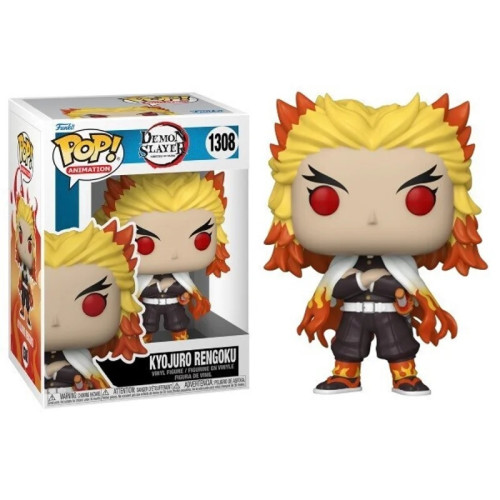 Funko Pop! Animation Demon Slayer Kyojuro Rengoku 1308-Demon Slayer-1308