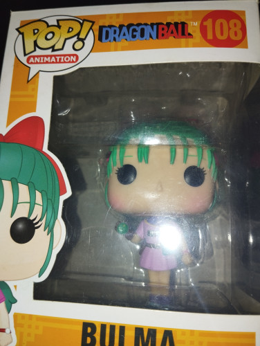 Funko Pop! Animation Dragon Ball Z Bulma 108-Dragon Ball-108