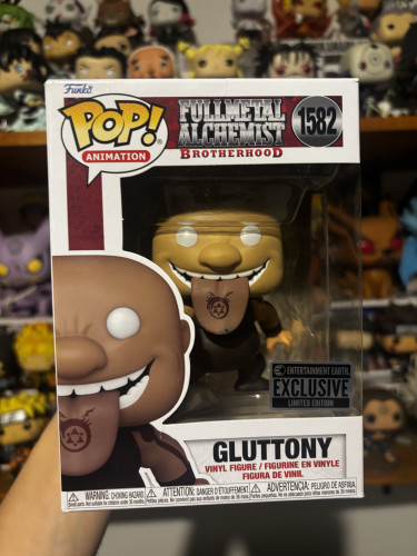 Action Figures Funko Pop! Animation Fullmetal Alchemist Gluttony 1582 - Fullmetal Alchemist Brotherhood - #